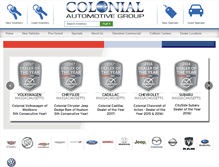 Tablet Screenshot of buycolonial.com